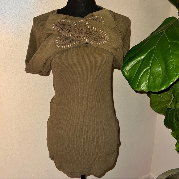 Free People Olive Long Sleeve Top - Picture 12 of 15